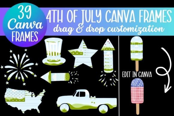 A Practical Guide to 4TH of JULY Canva Frame Templates
