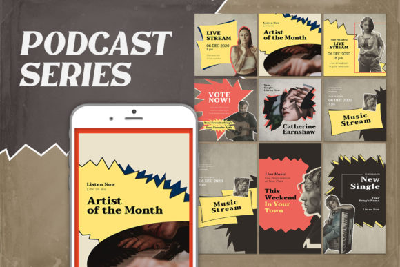 Blog Music Instagram Templates: Create a Cohesive Feed