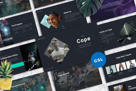 Cope - Minimal Googleslide Templates: A Strategic Framework for Visual Clarity