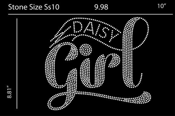 Crafting with Character: Unleashing the Potential of Daisy Girl, Rhinestone Design Templates