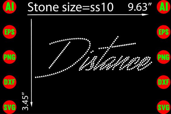 Distance Rhinestone Templates: A Designer's Guide to Sparkle