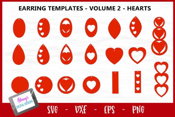 Earring Bundle Vol. 2: Creative Templates for Modern Designers