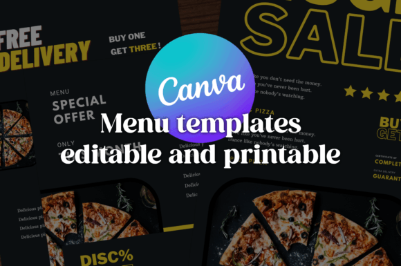 Elevate Your Pizzeria: Designing a Stunning Menu with Canva Templates Pizza Menu