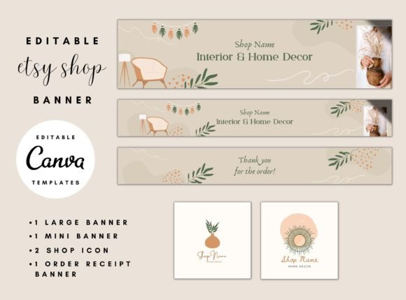 Evaluating Etsy Shop Banner Templates for Home Decor: A Practical Guide