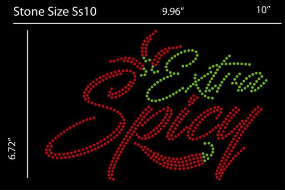 Extra Spicy, Rhinestone Design Templates: A Practical Look at a Versatile Creative Asset