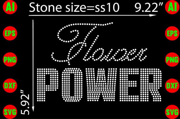 Flower Power Rhinestone Templates Design: A Sparkling Guide