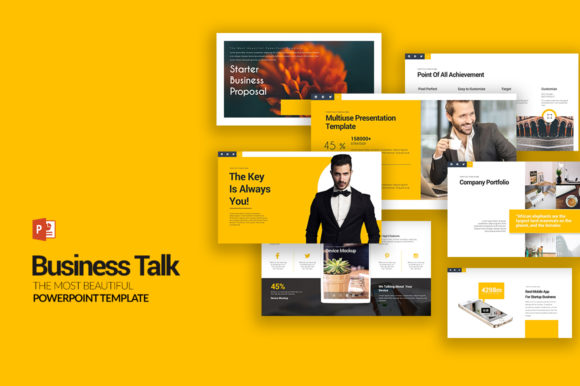 Master Your Presentations with Business Talk PowerPoint Templates