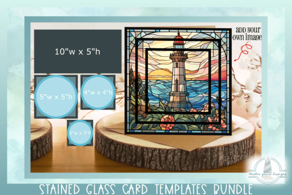 Mastering the Art of Light: Creating with Square Stained Glass Card SVG TEMPLATES