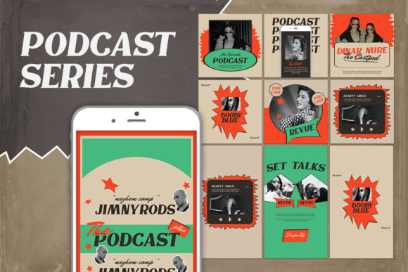 Podcast Series Instagram Templates: Your Visual Launchpad