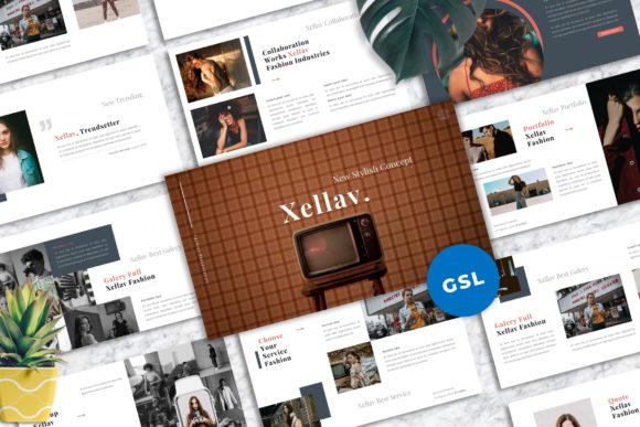 Xellav - Fashion Googleslide Templates: A Professional Toolkit