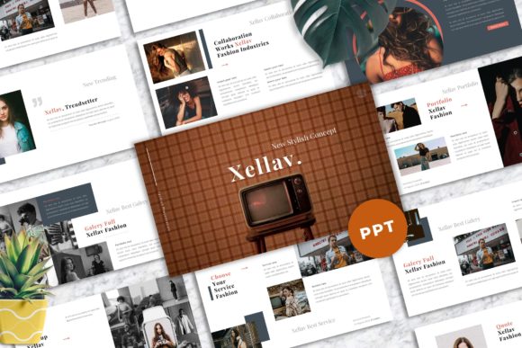 Xellav Fashion Powerpoint Templates: A Design Toolkit